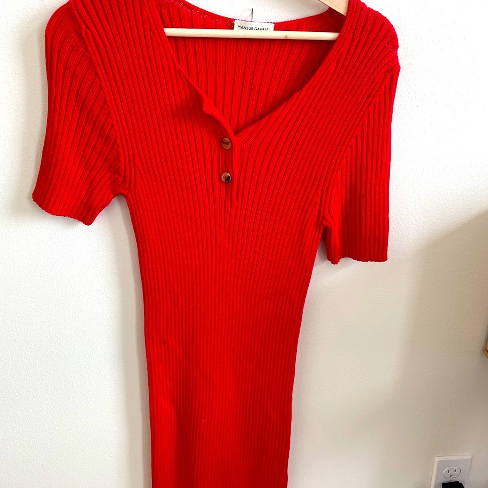 NWT Mansur Gavriel midi dress!